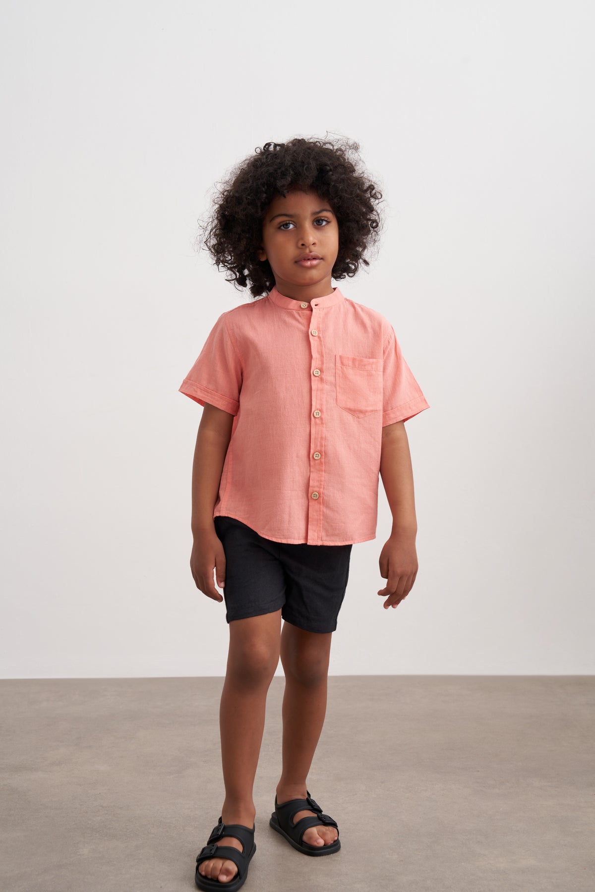 Keten Bağcıklı Şort