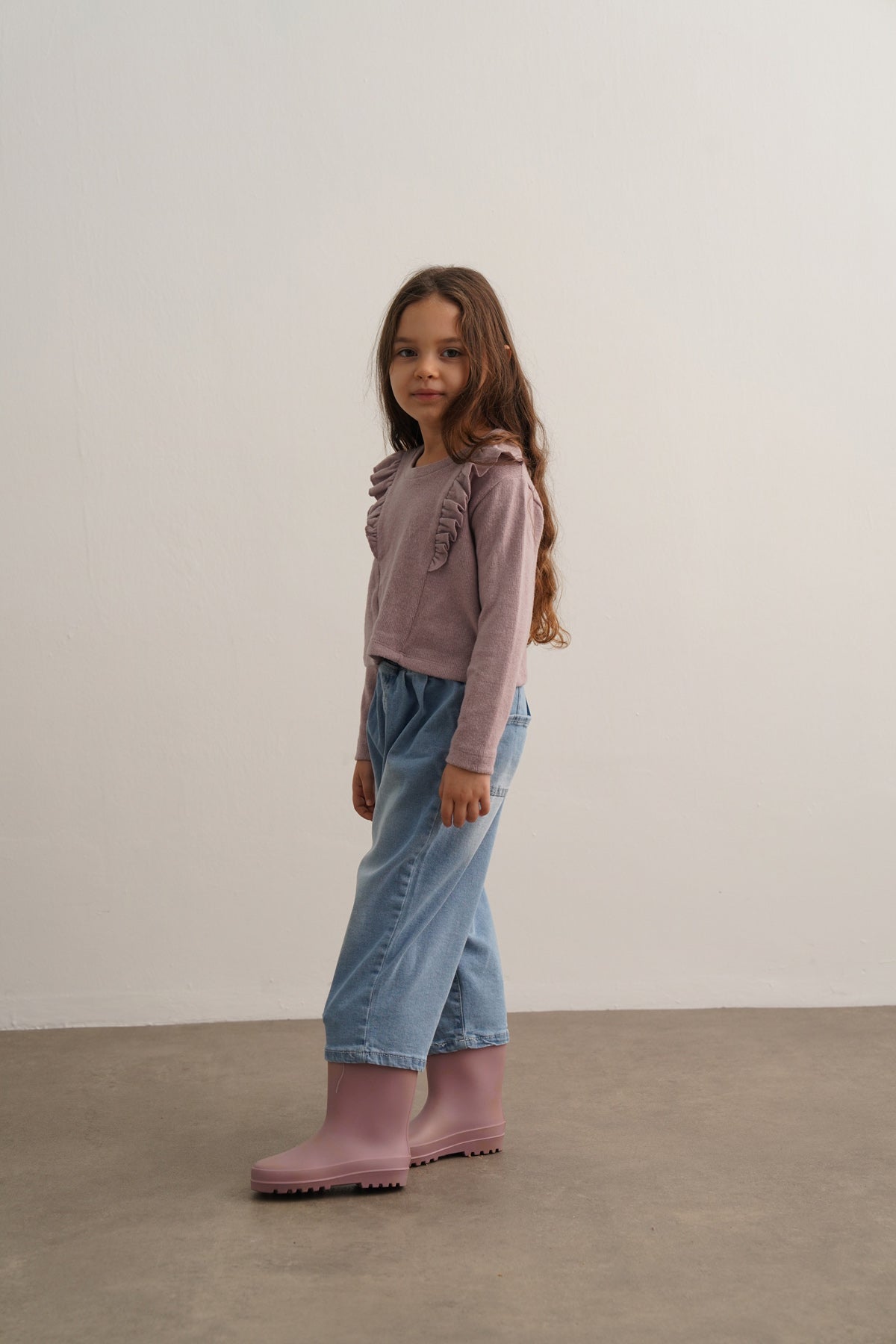 Triko Kısa Örme Bluz