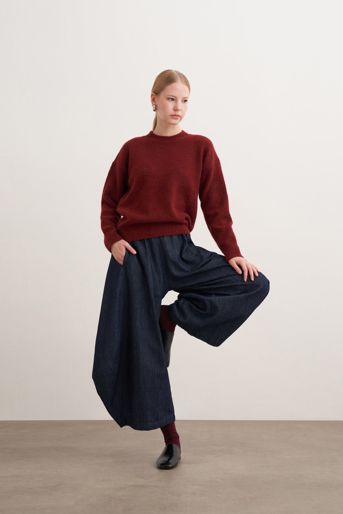 Yumuşak Dokulu Triko Kazak