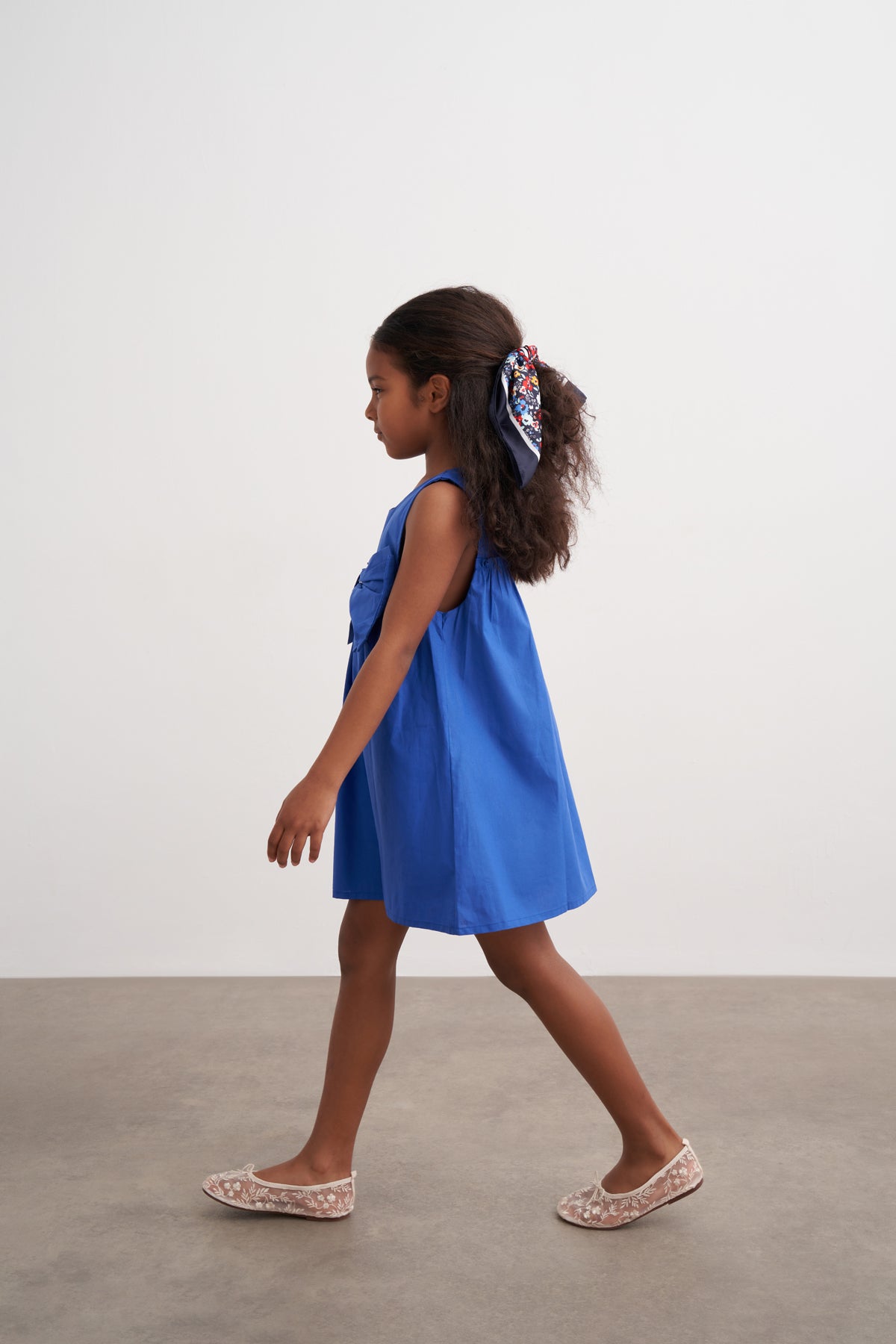 Fiyonk Poplin Elbise