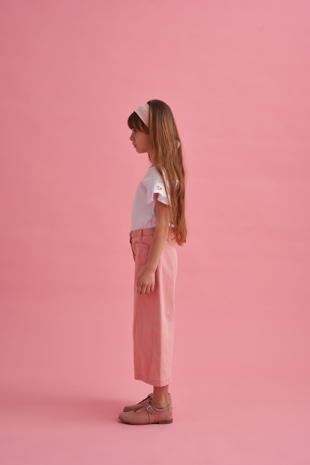 Nakışlı Jean Pantolon T-shirt Takım