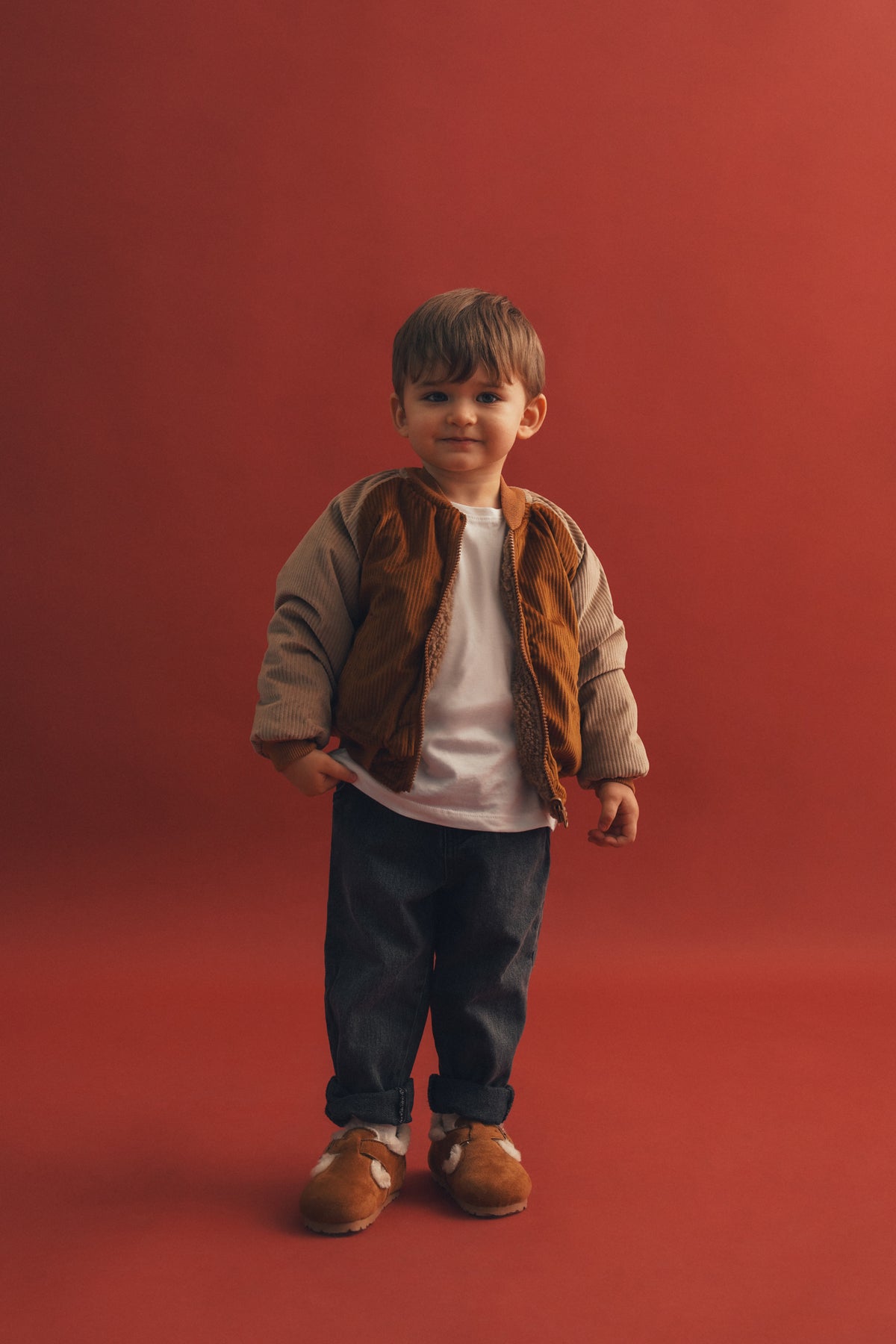 Çift Taraflı Bomber Ceket Mont