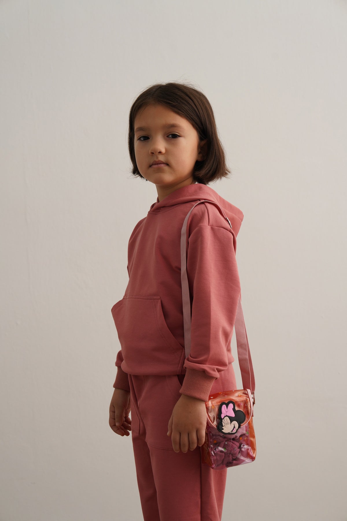 Mini Mouse Şeffaf Omuz Çantası